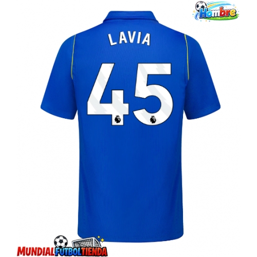 Camiseta Chelsea Romeo Lavia #45 Primera Equipación Replica 2026-27 mangas cortas
